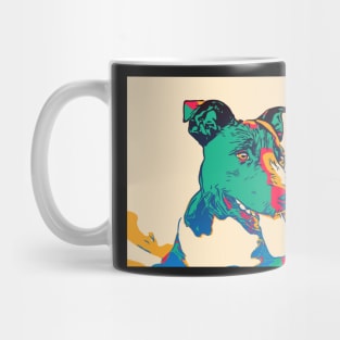 colorful dog Mug